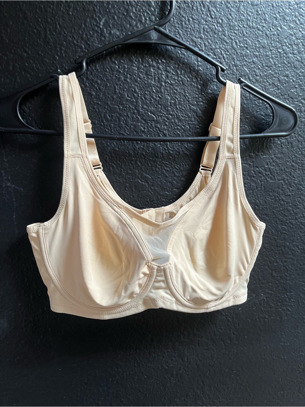 Hilaine Wireless Support Bra in Nude and black - $10 each